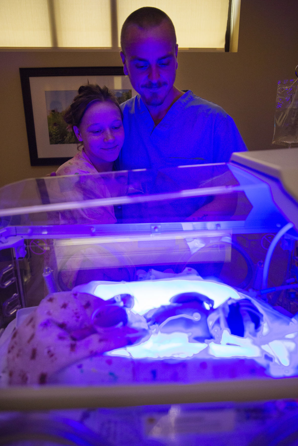 Baby born in car on way to hospital